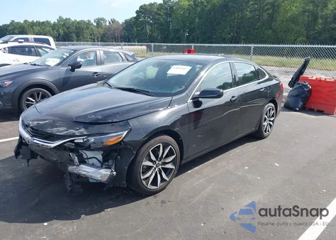 2022 Chevrolet Malibu Fwd Rs z USA, uszkodzony, nr VIN 1G1ZG5ST7NF101301